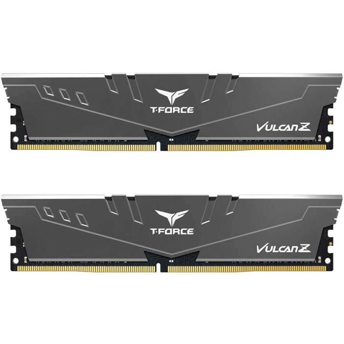 

Модуль памяти TEAM T-Force Vulcan Z Gray DDR4 3600MHz 64GB Kit 2x32GB (TLZGD464G3600HC18JDC01)
