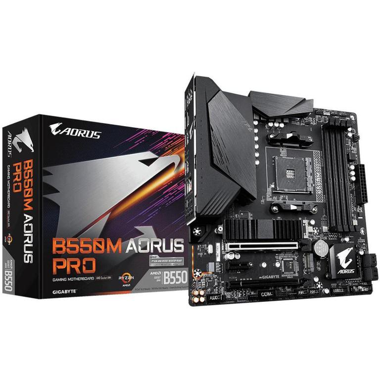 

Материнская плата AORUS B550M Pro (B550M AORUS PRO) Gigabyte