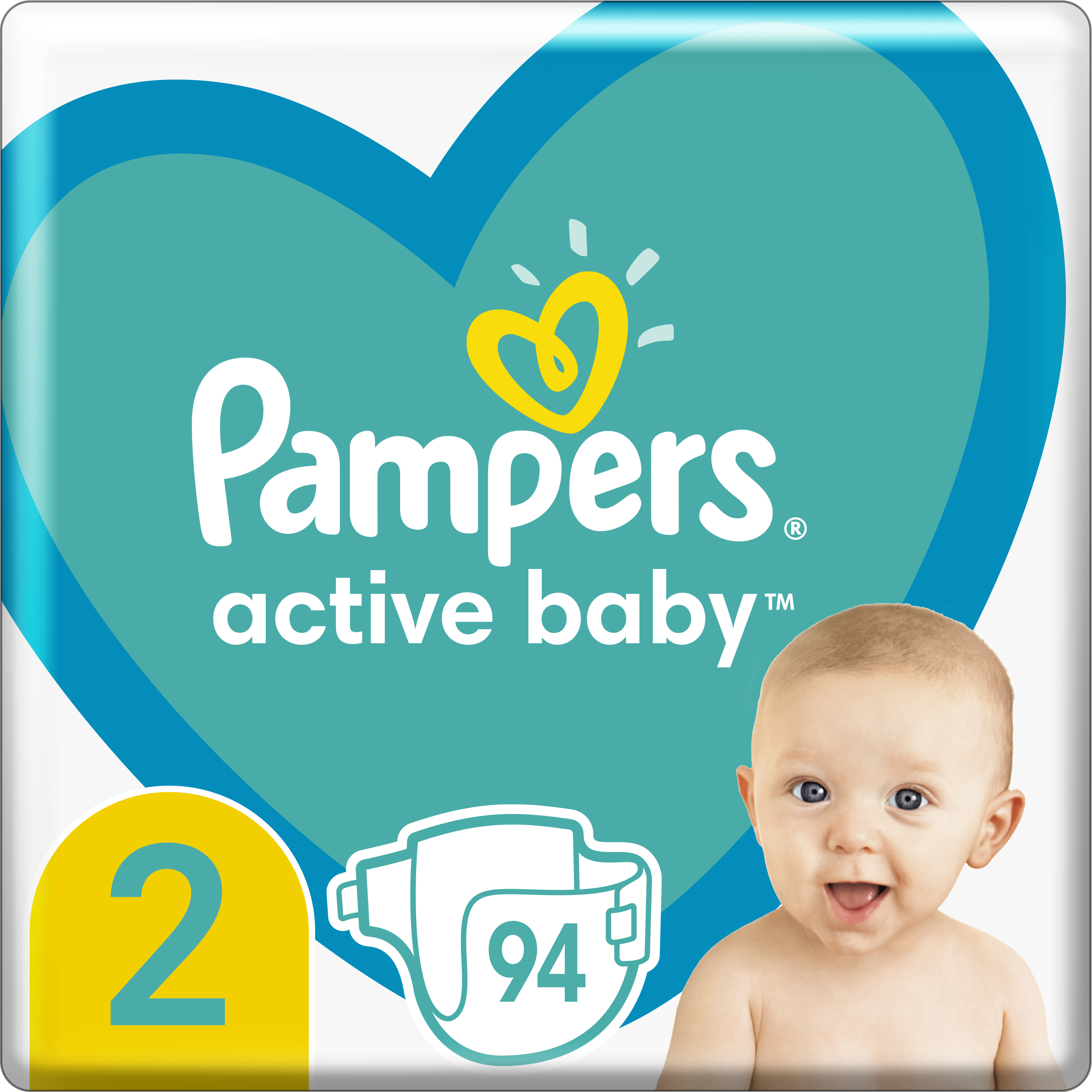 Акція на Подгузники Pampers Active Baby Размер 2 (Mini) 4-8 кг 94 шт (8001090948137) від Rozetka UA
