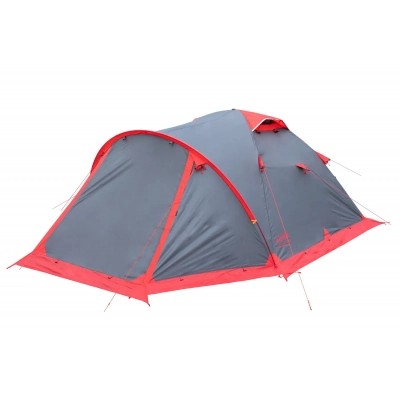 

Палатка Tramp Mountain 3 V2 Grey/Red (TRT-023)