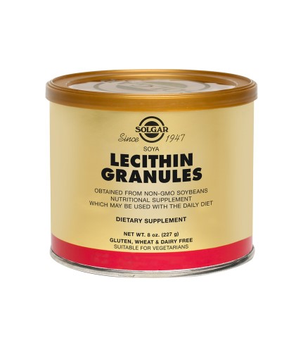 

Лецитин соевый, Lecithin Granules, Solgar, Гранулы, 227 г