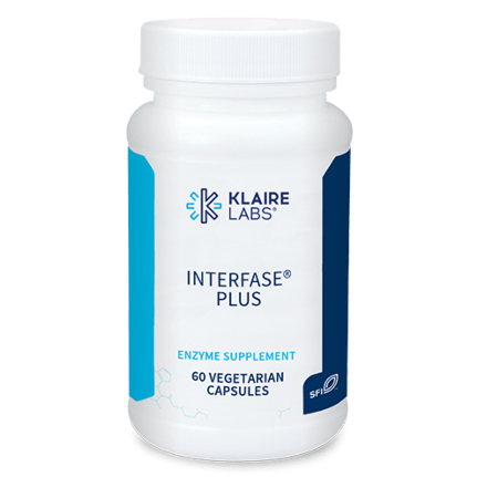 

Энзимы для пищеварения Klaire Labs (Interfase Plus) 60 вегетарианских капсул