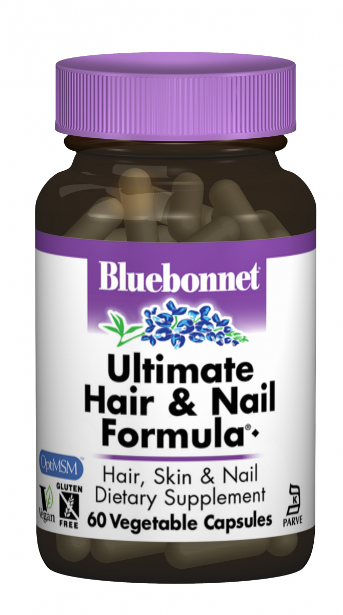 

Витамины для волос и ногтей Bluebonnet Nutrition (Ultimate Hair & Nail Formula) 60 гелевых капсул