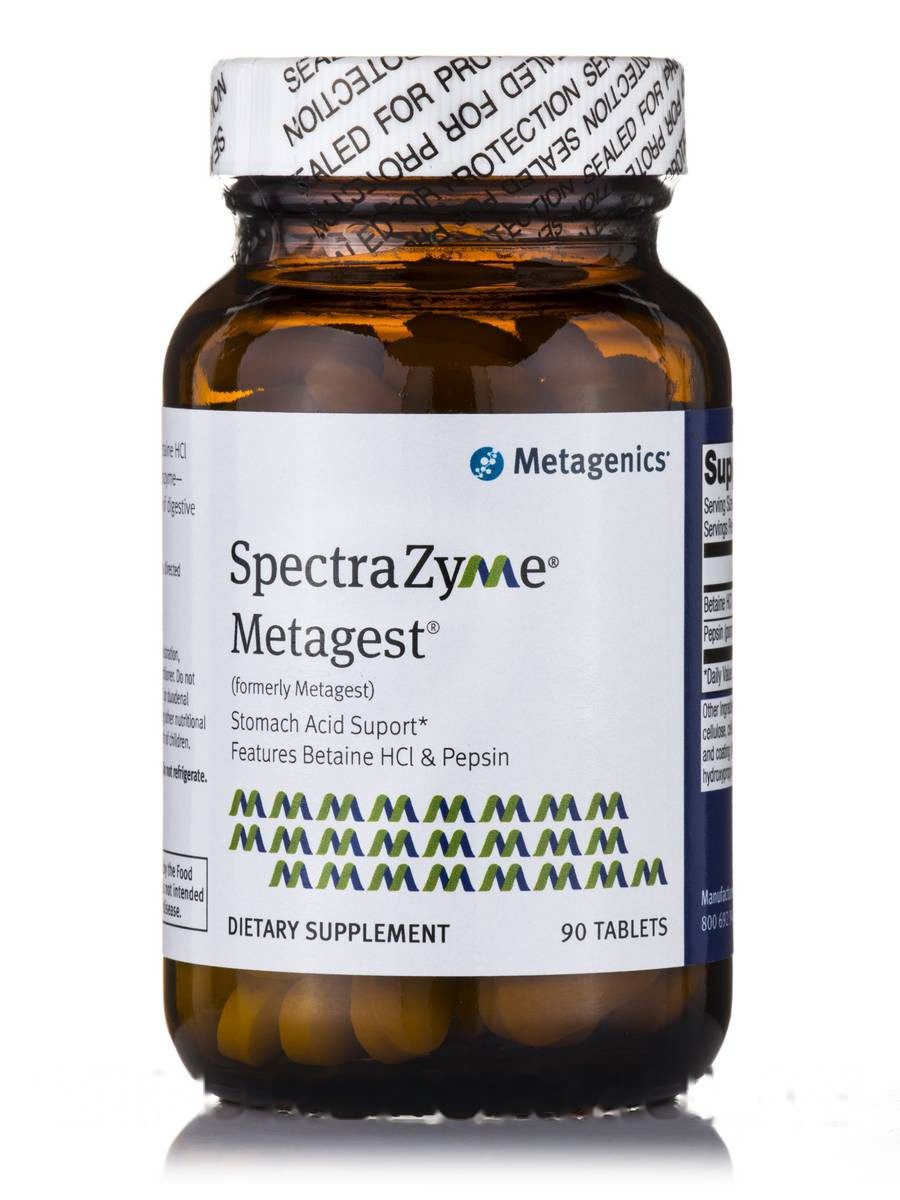 

Пищеварительные ферменты Metagenics SpectraZyme Metagest 90 таблеток