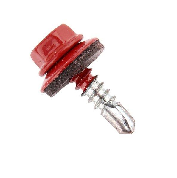 

Саморезы кровельные по металлу 5.5х25 RAL 3011 упк 250 шт