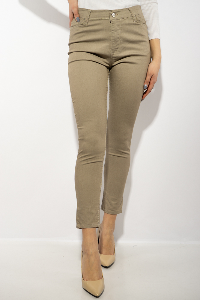 

Брюки женские 623F118 Skinny (Бежевый) ToS  Размер цвет Бежевый, Брюки женские 623F118 Skinny (Бежевый) ToS 32 Размер цвет Бежевый