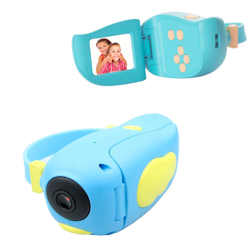 

Детская цифровая мини видеокамера Kids Camera DV-A100 Голубой