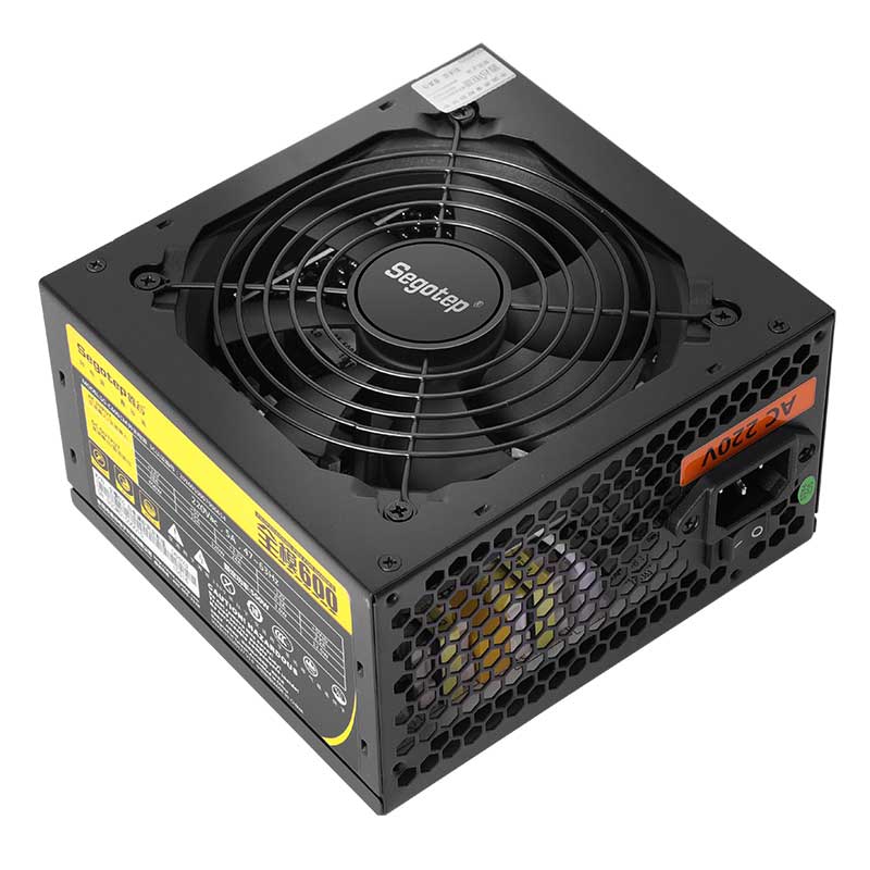 

Блок питания Segotep Full modular 600 (SG-C600CM), 12cm fan (6959371301480)