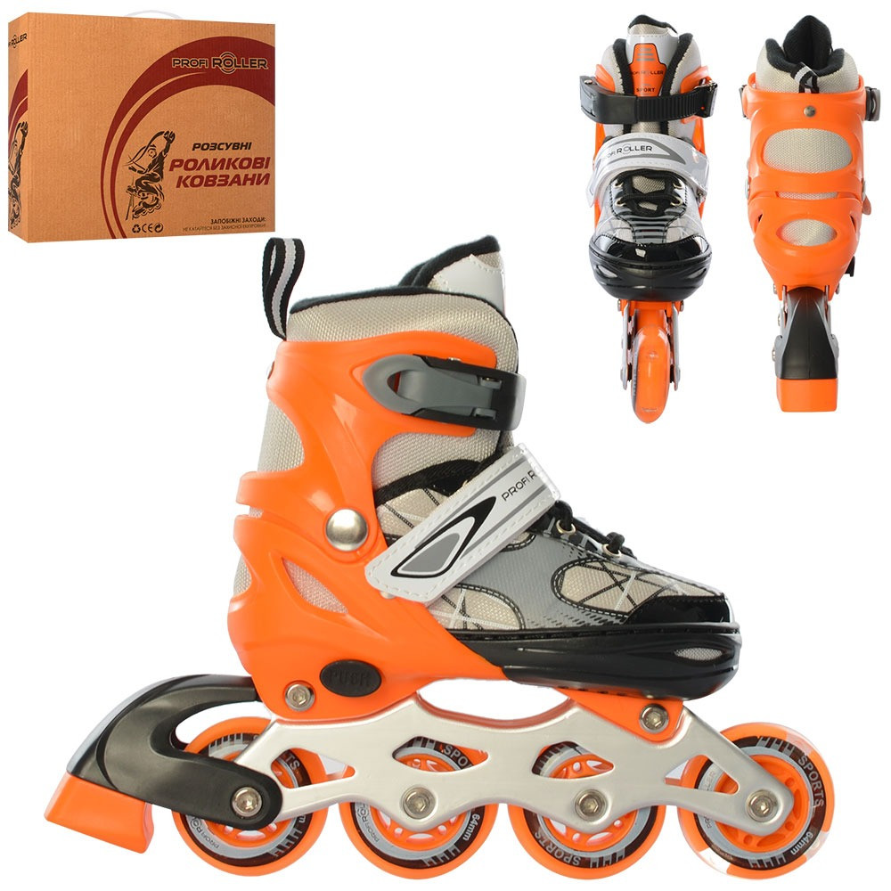 

Ролики PROFI ROLLER A4141-S-OR 31-34 оранжевый