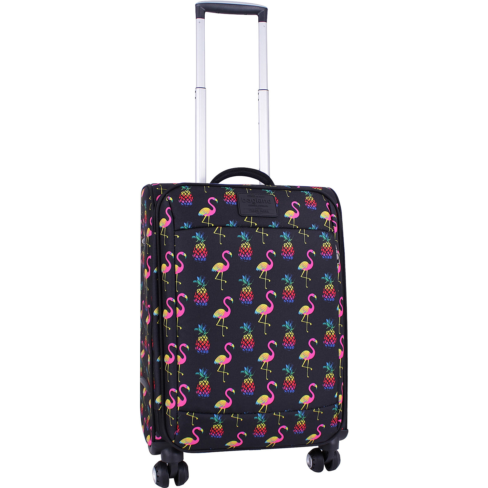 

Чемодан для ручной клади Bagland Marseilles Flamingo, 36 л., 35х45х23 см., (С361-0037966194)