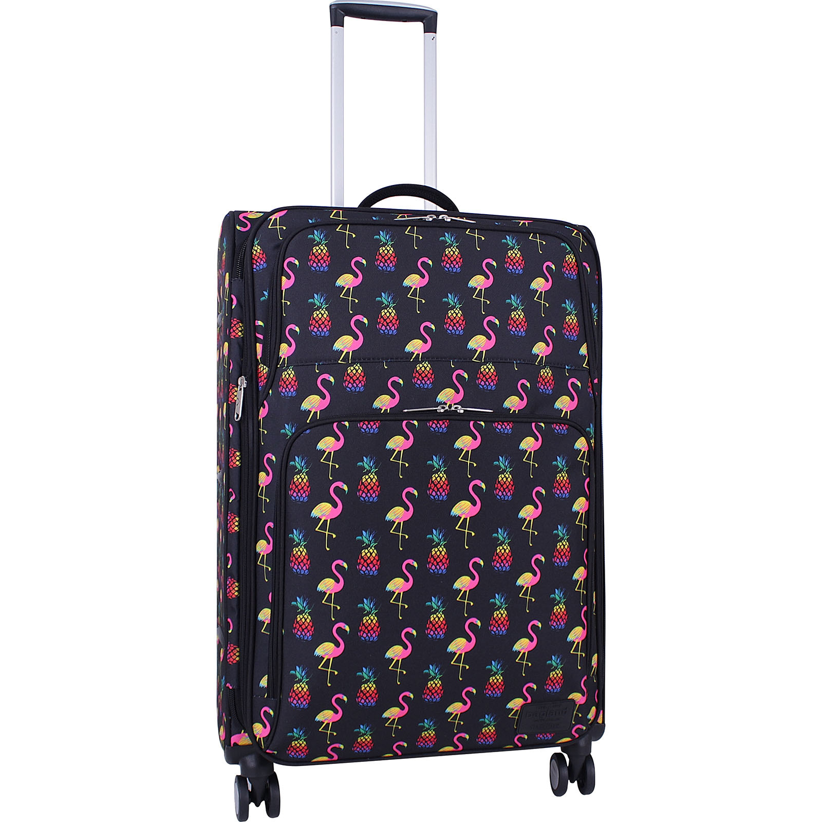 

Чемодан большой Bagland Valencia Flamingo, 83 л., 46х65х28 см., (С361-0037966274)