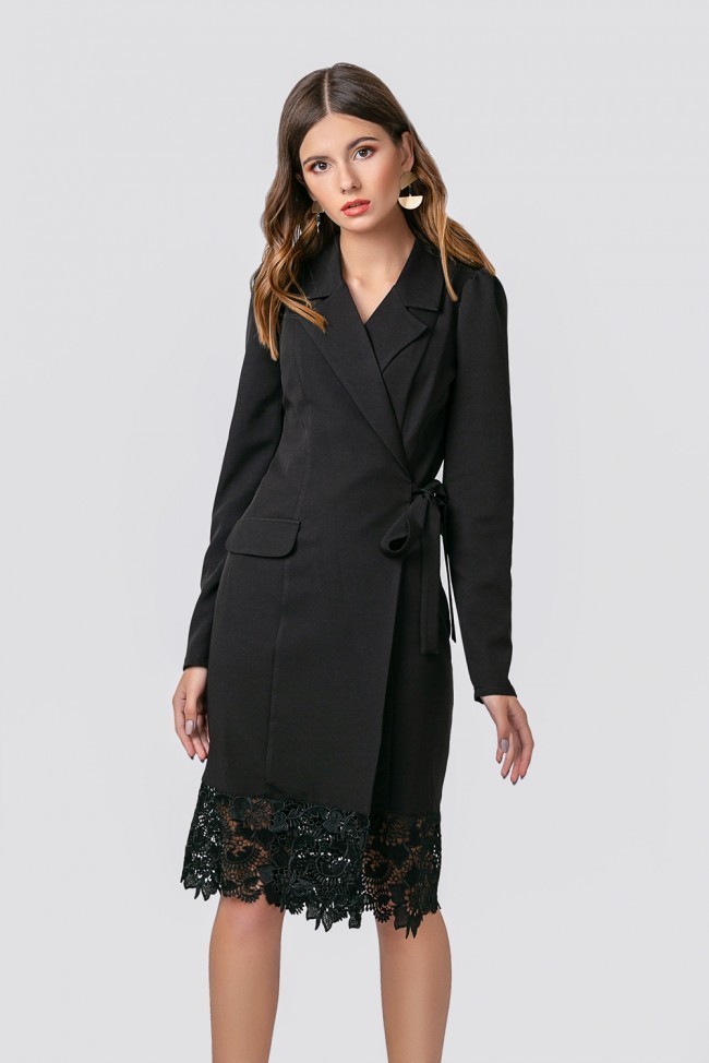 

Плаття піджак Azuri 0028 S Чорний