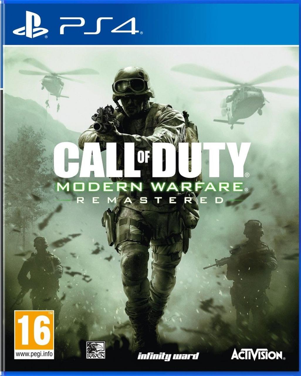 

Call of Duty Modern Warfare Remastered (PS4, русская версия)
