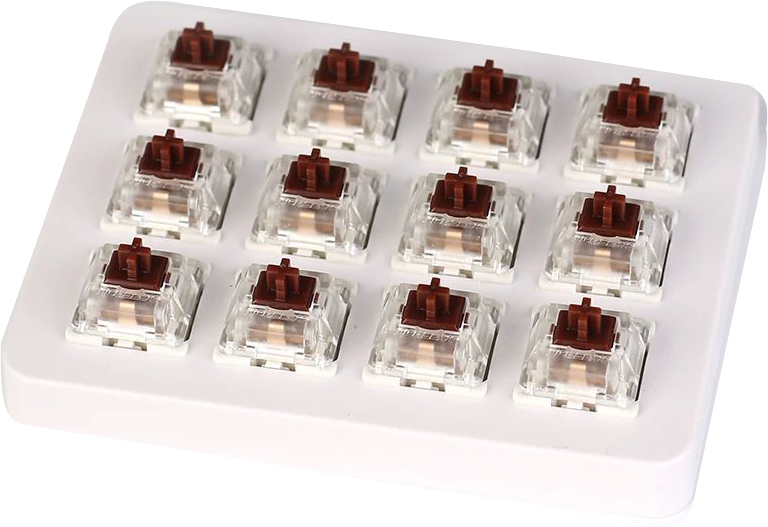 

Набор механических переключателей Keychron Gateron Switch with Holder Set 12 шт Brown (Z3_Keychron)