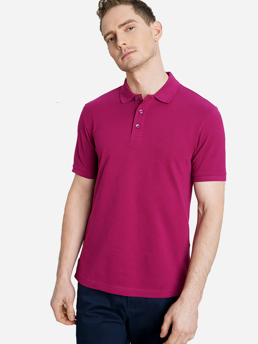 

Поло O'STIN Casual XIWYC16NF4  Пурпурное, Поло O'STIN Casual XIWYC16NF4 2XL Пурпурное