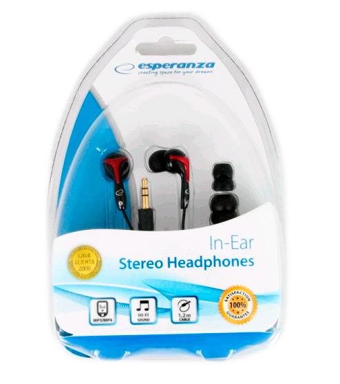 

Компьютерная гарнитура Esperanza Headphones EH123 Bla