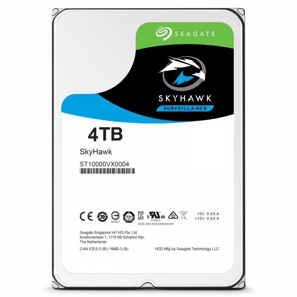 

Жесткий диск HDD SATA 4.0TB Seagate SkyHawk Surveillance 64MB (ST4000VX007)