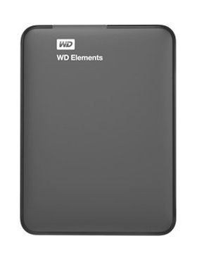 

Накопитель внешний HDD 2.5" USB 500Gb WD Elements Portable (WDBUZG5000ABK-WESN)