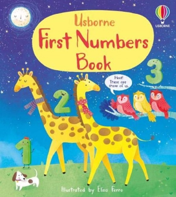 

First Numbers Book. Board book