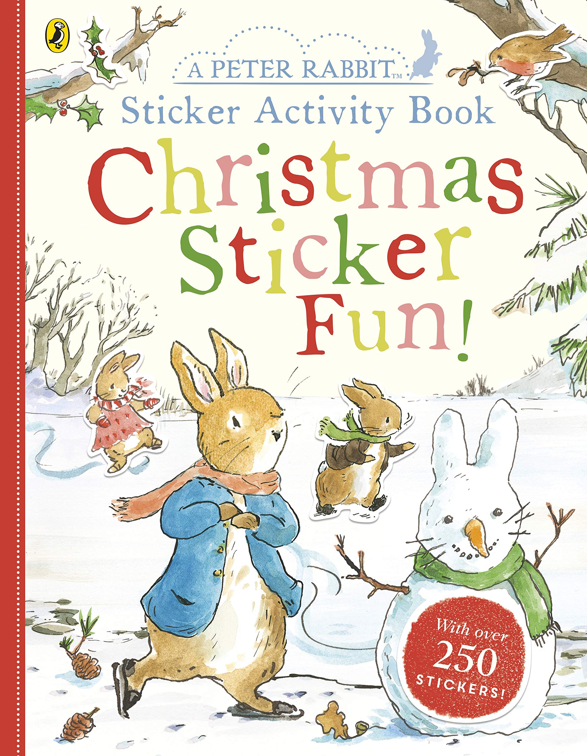 

A Peter Rabbit Sticker Activity Book. Christmas Sticker Fun