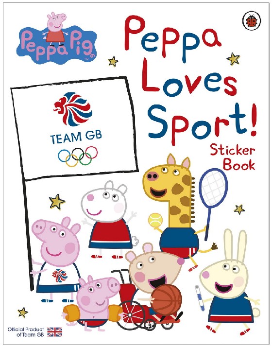 

Peppa Pig: Peppa Loves Sport! Sticker Book