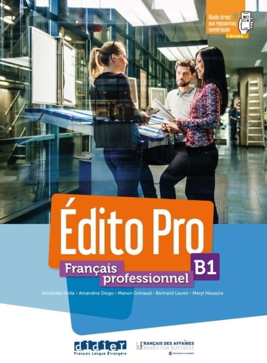 

Edito Pro B1. Livre (+ DVD)