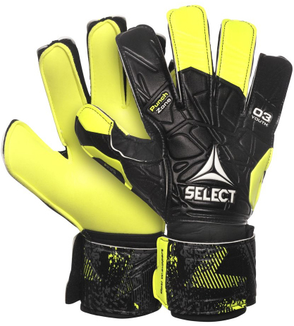 

Вратарские перчатки Select Goalkeeper Gloves 03 Youth 4 405 черно-желтые (5703543200412)