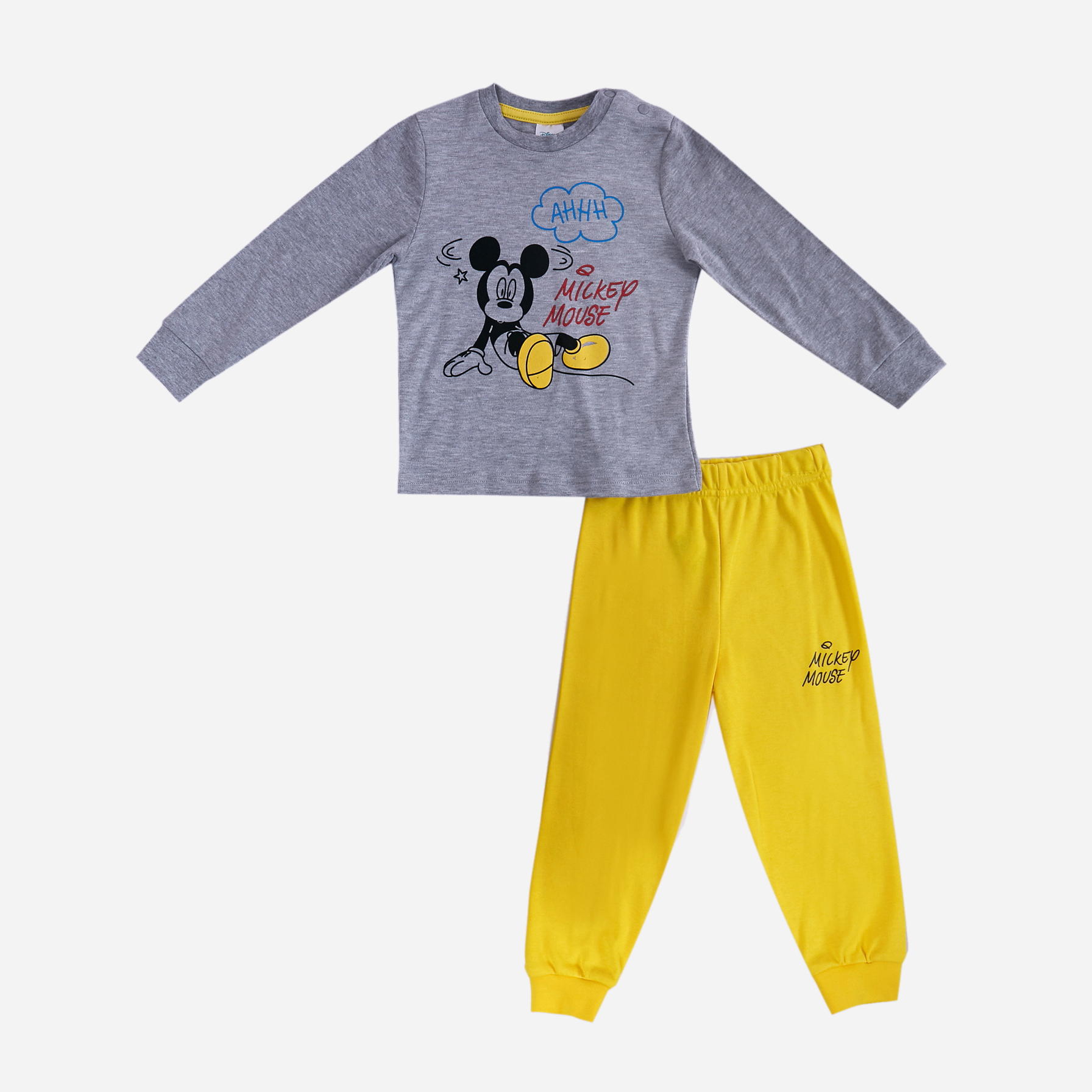 

Спортивный костюм Disney Mickey Mouse MC18318 80-86 см Серо-желтый