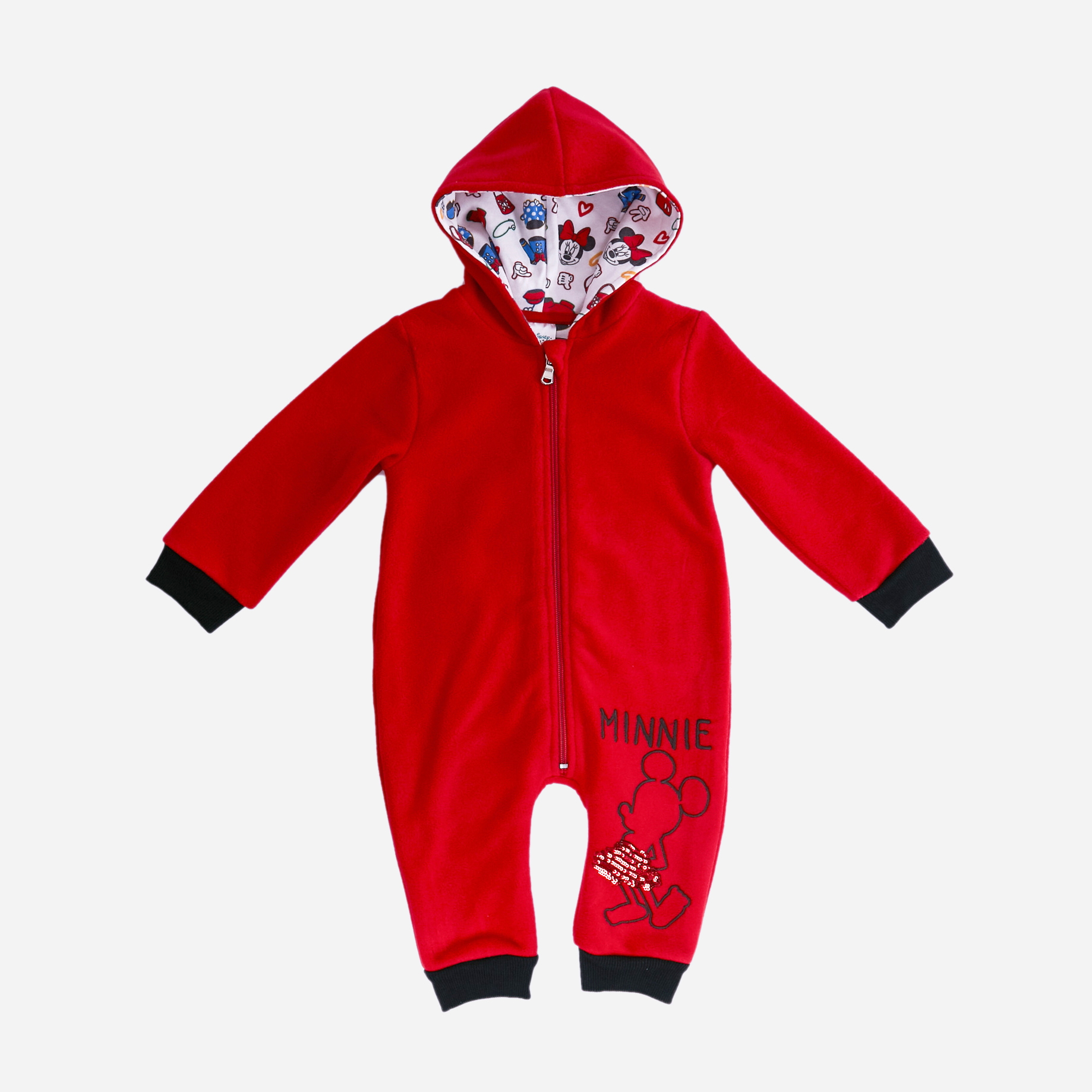 

Комбинезон-слип Disney Minnie Mouse MN18384 86-92 см Красный