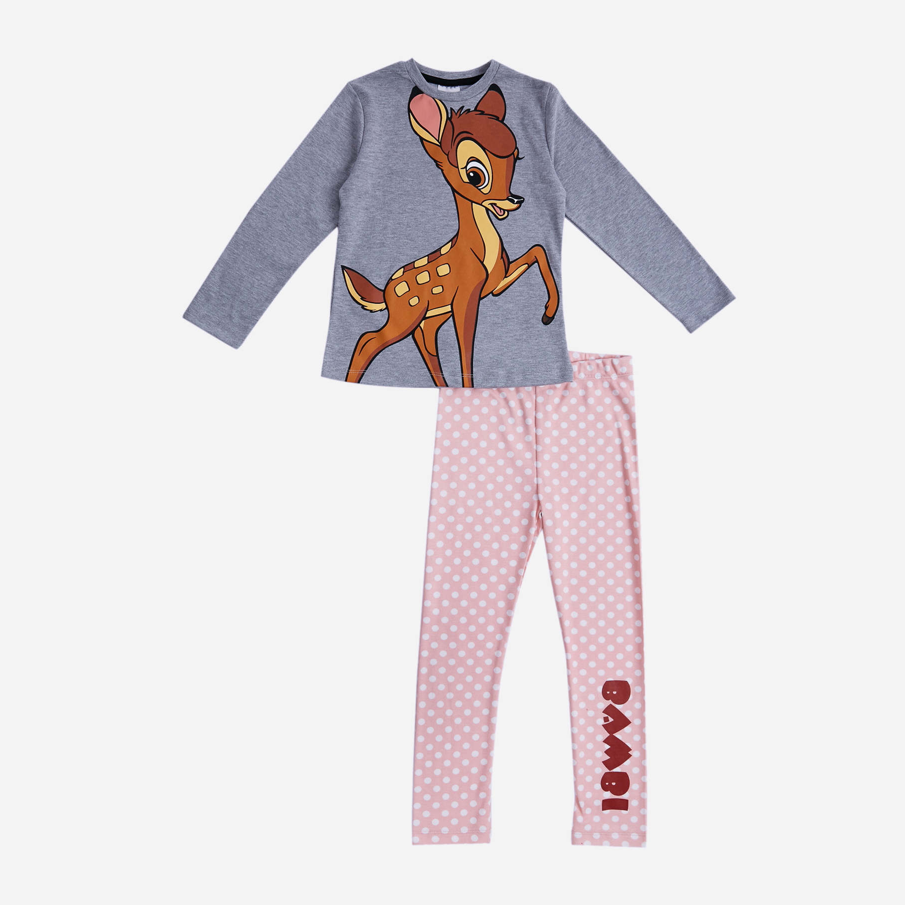 

Спортивный костюм Disney Bambi BA18451 122 см Серо-розовый (8691109936660)