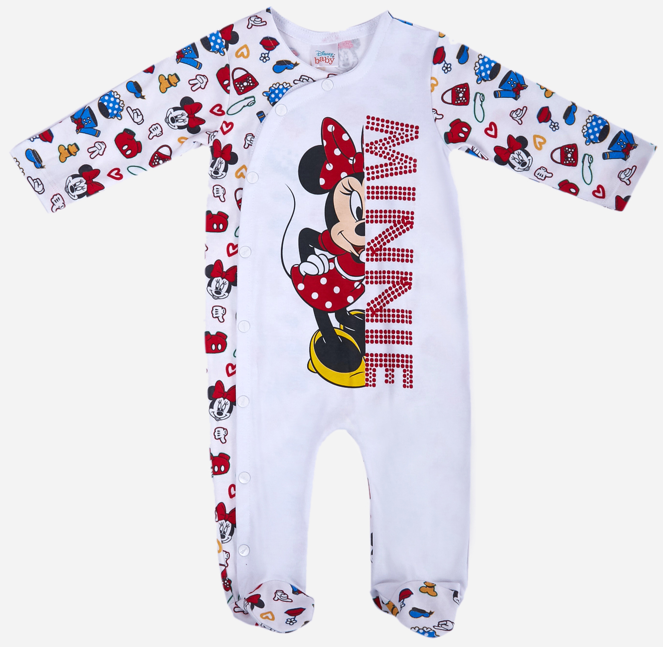 

Человечек Disney Minnie Mouse MN18367 56-62 см Белый