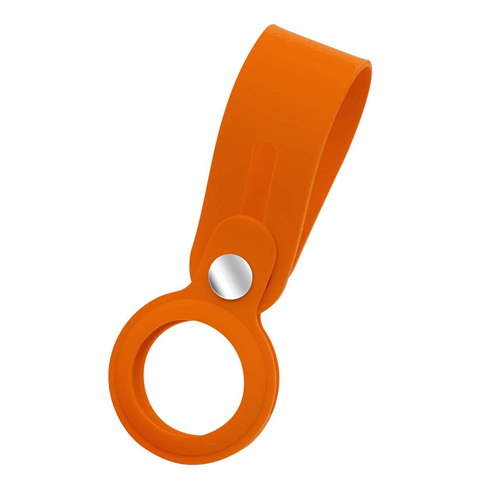 

Брелок Чехол-брелок ArmorStandart для AirTag Silicone Loop with Button Orange (ARM59159)
