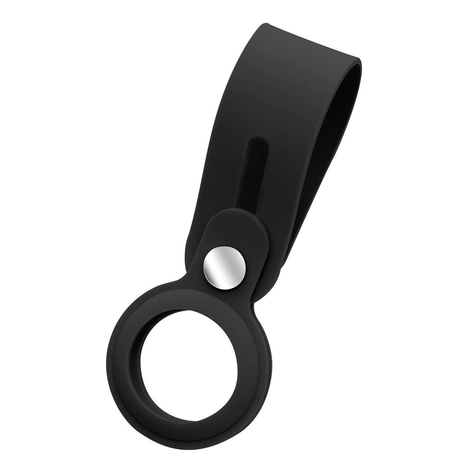 

Брелок Чехол-брелок ArmorStandart для AirTag Silicone Loop with Button Black (ARM58999)