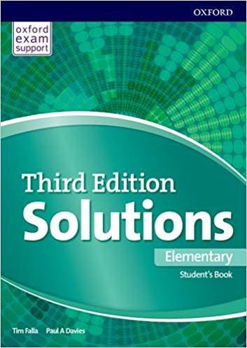 

SOLUTIONS 3ED ELEM SB