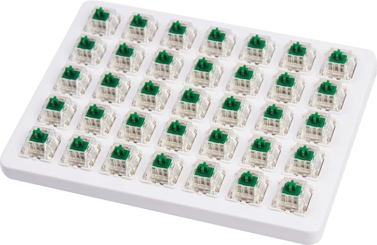 

Набор механических переключателей Keychron Gateron Switch with Holder Set 35 шт Green (Z65_Keychron)