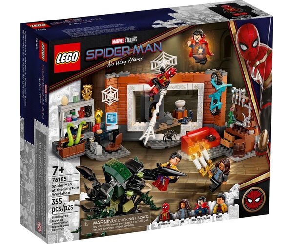 

Конструктор LEGO Super Heroes Человек-паук в волшебной мастерской (76185)