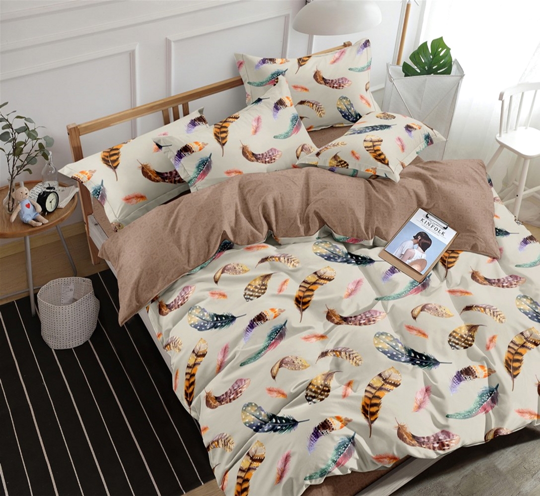 

Комплект постельного белья MirSon Сатин Premium 22-1248 Peacock Семейный (2 x 160x220)