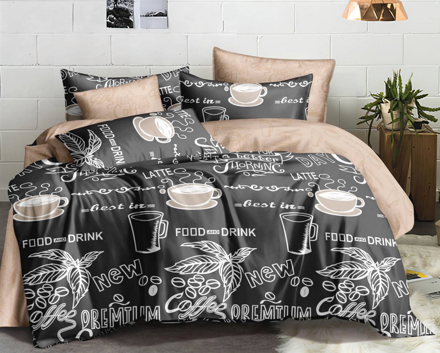 

Комплект постельного белья MirSon Сатин Premium 22-1252 Kwezal King Size