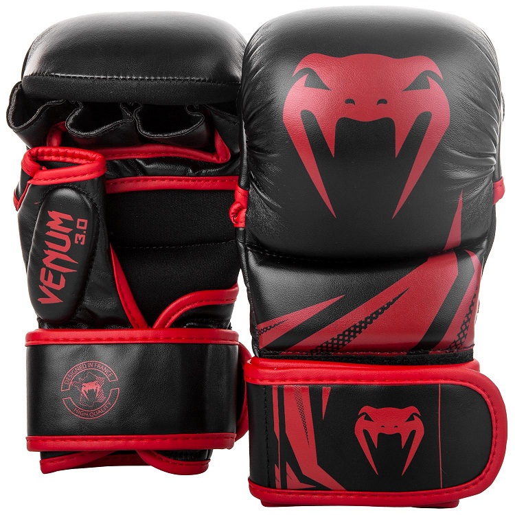 

Перчатки Venum Challenger 3.0 Sparring Gloves Black/Red L/XL Чёрний