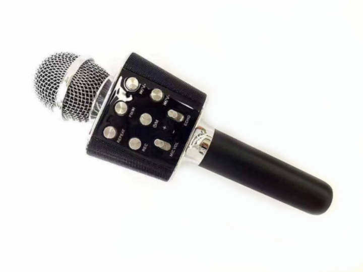 

Микрофон караоке bluetooth Wster WS1688 Черный Беспроводной