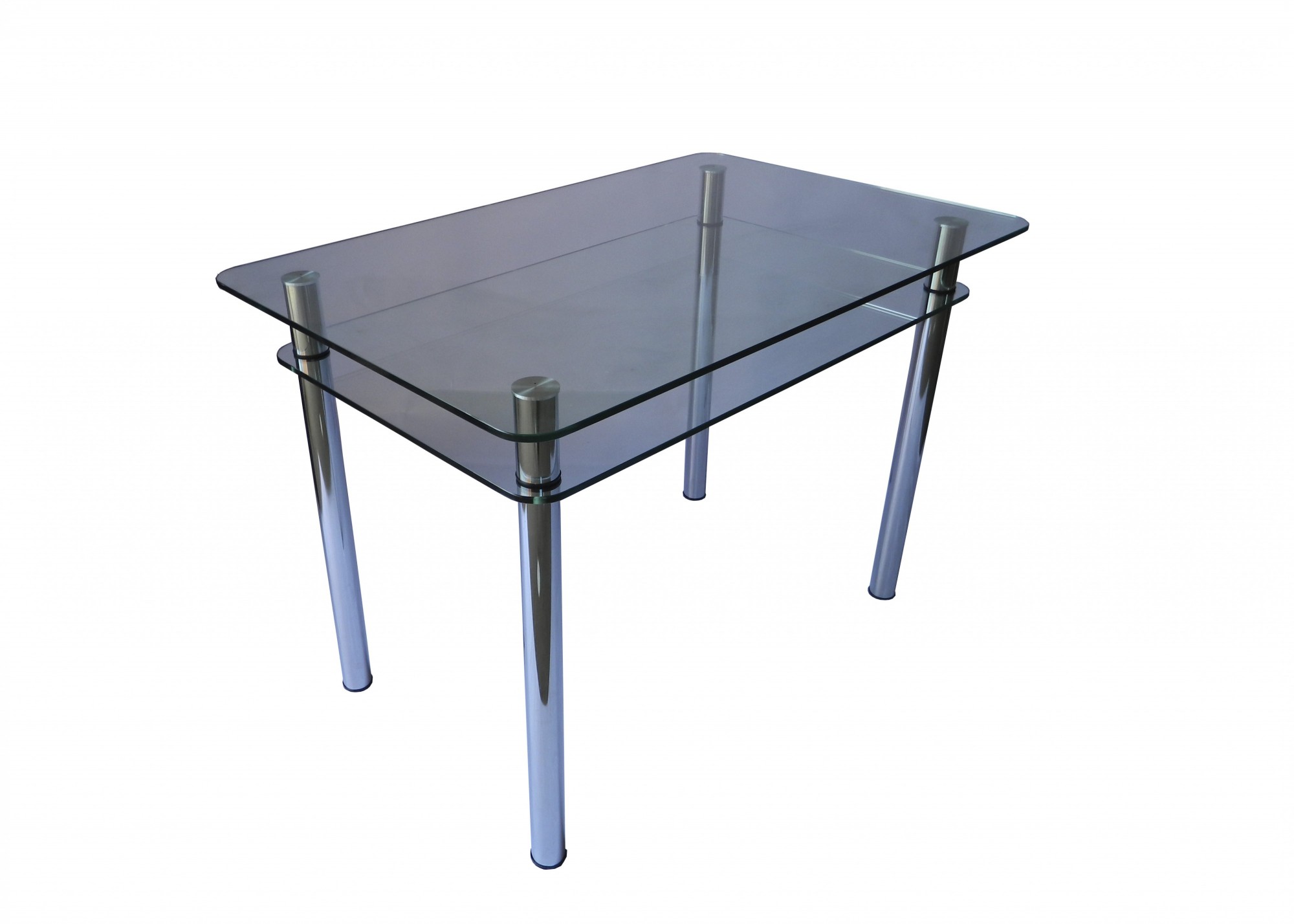 

Обеденный стеклянный стол Glass Antonik КС-1 прозрачный (1200х800х750 мм)