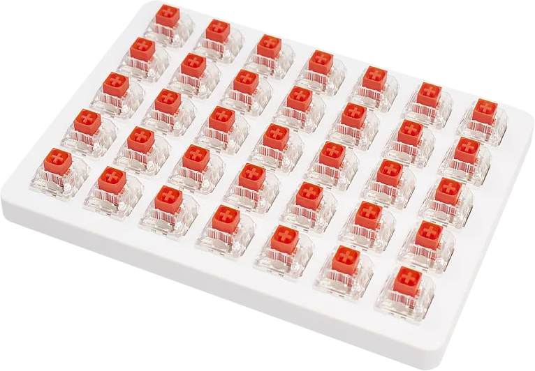 

Набор механических переключателей Keychron Kailh Box Switch Set 35 шт Red (Z48_Keychron)