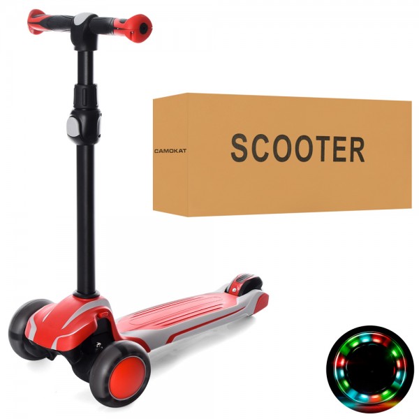 

Самокат Scooter MAXI X1-RG Красный с серым (BAM005131)