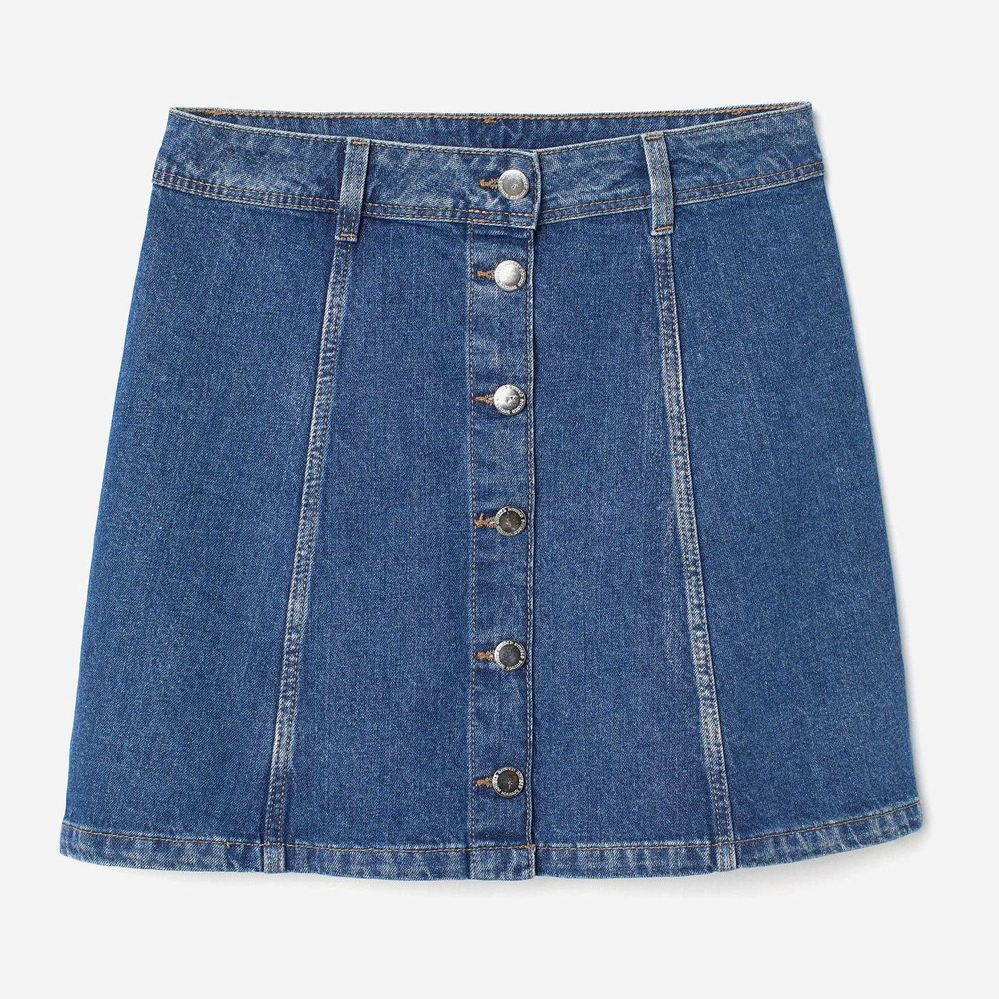

Юбка джинсовая H&M XAZ179429YVBU 34 Синяя
