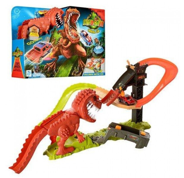 

Автомобильный трек Bambi Поймай тачку с динозавром 8899-91