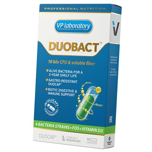 

Смесь Пробиотиков, Duobact, VP laboratory 10капс (69099001)
