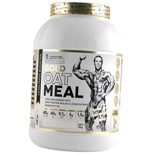 

Гейнер для роста мышечной массы, Gold Oat Meal, Kevin Levrone 3000г Клубника (30056004)