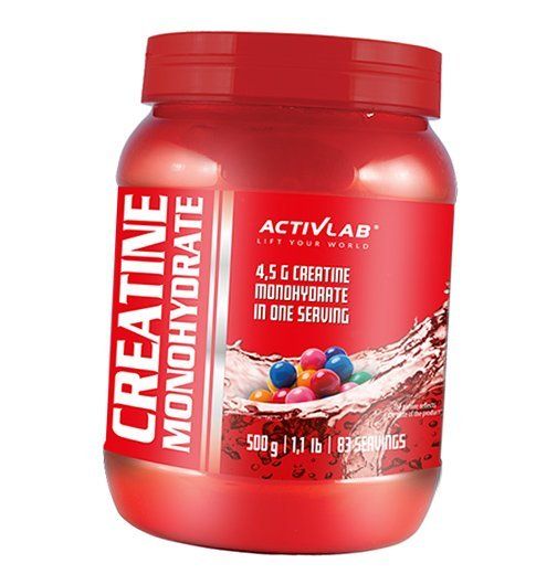 

Креатин Моногидрат, Creatine Monohydrate, Activlab 500г Жвачка (31108008)