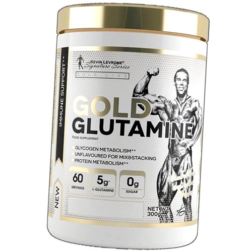 

Чистый L-Глютамин в виде порошка, Gold Glutamin, Kevin Levrone 300г (32056002)