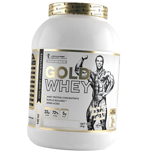 

Концентрат Сывороточного Протеина с высоким содержанием белка, Gold Whey, Kevin Levrone 2000г Манго (29056009)